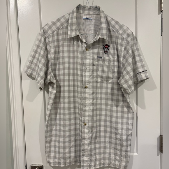 Columbia NC State mens button down shirt large - Picture 1 of 4